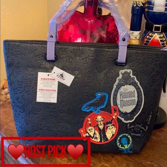 Loungefly Handbags - NWT Loungefly Haunted Mansion tote